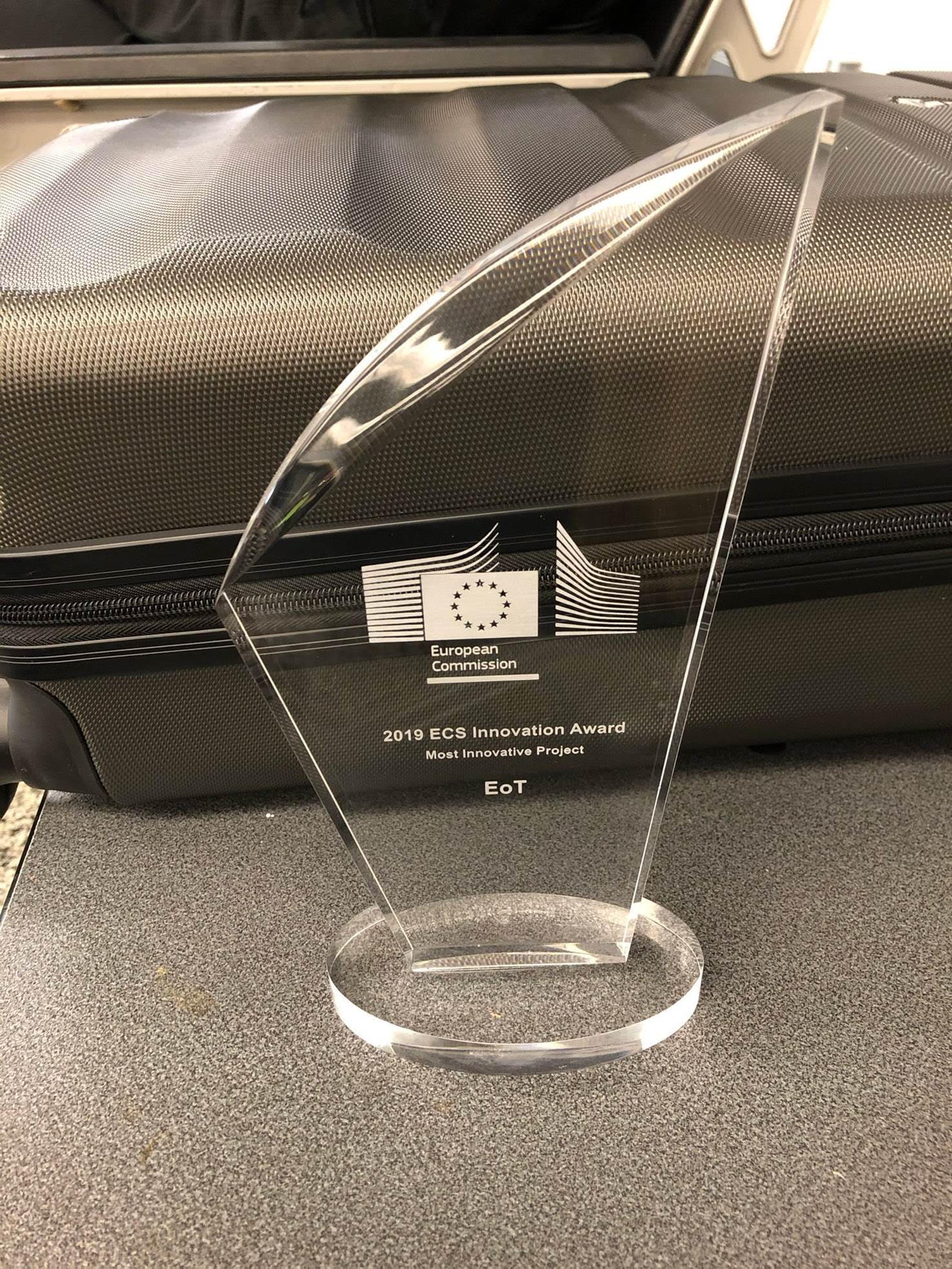 EoT Eyes of Things wins Innovation Award 2019