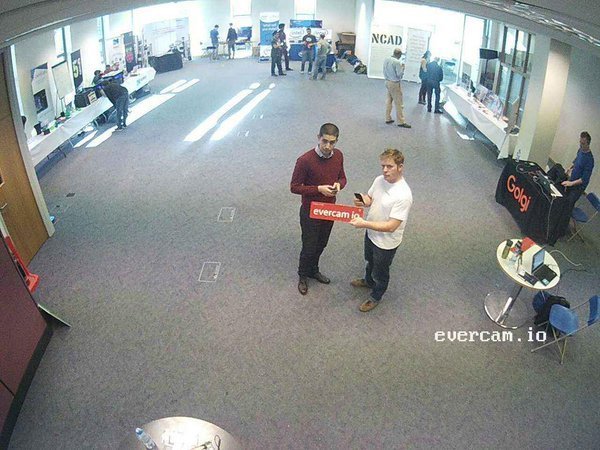 Evercam integrations at the DCU Innovation Centre Hardware Hackathon with PCH