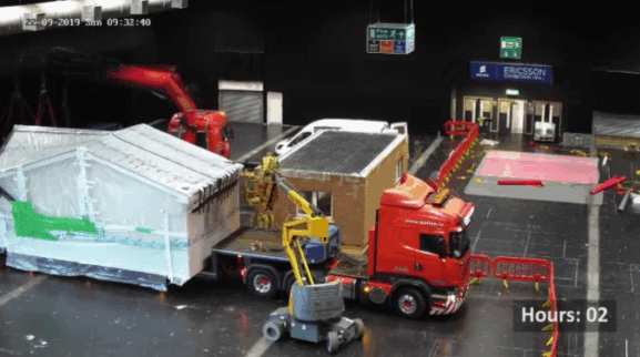Modular home at the Offsite Expo