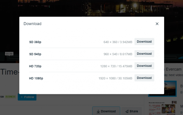 click the Download button