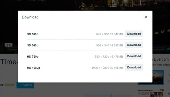 Download a video from Vimeo