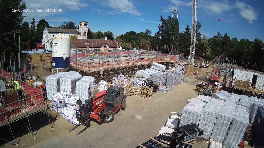Camera view of the Danehurst - The Garage