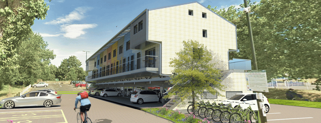 CGI Image of The Zed Pods Bristol