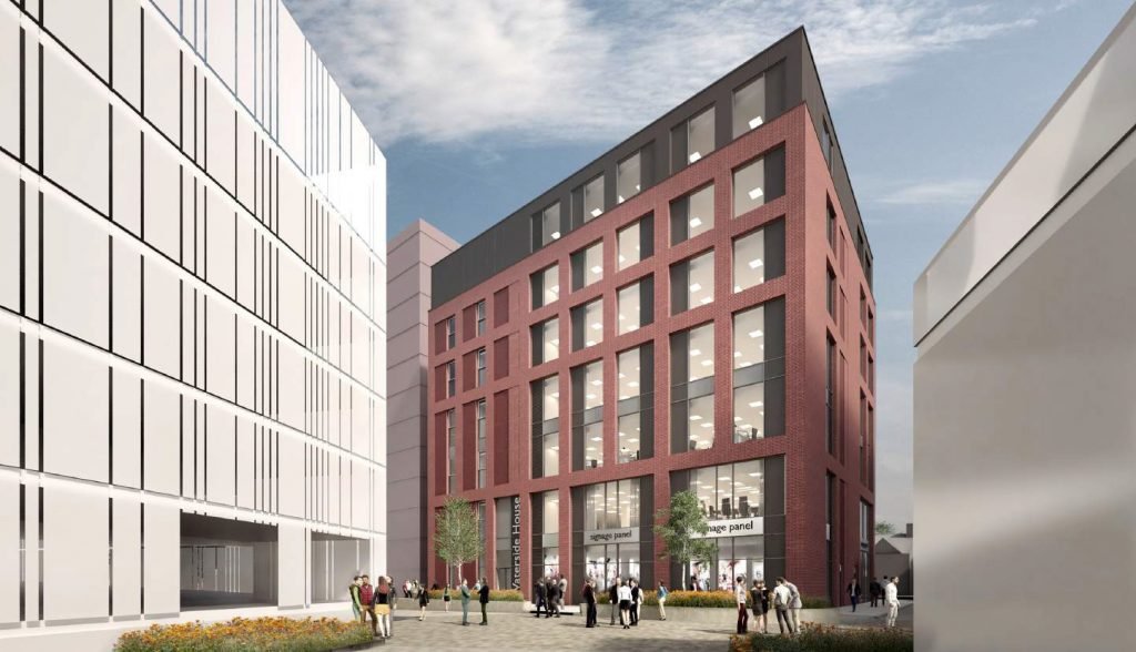 CGI Image of Chesterfield Waterside