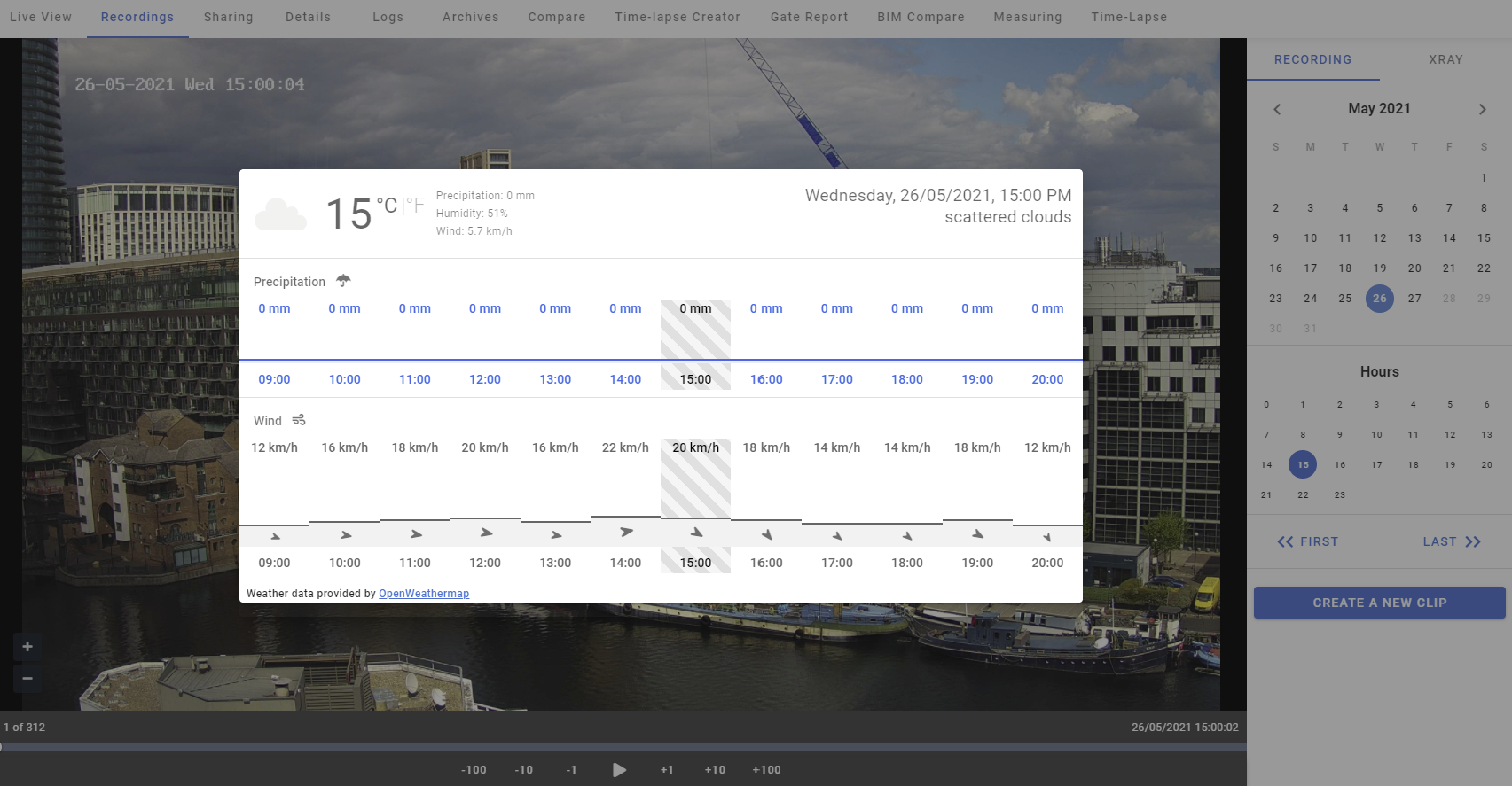 New Feature: Historical Weather Data