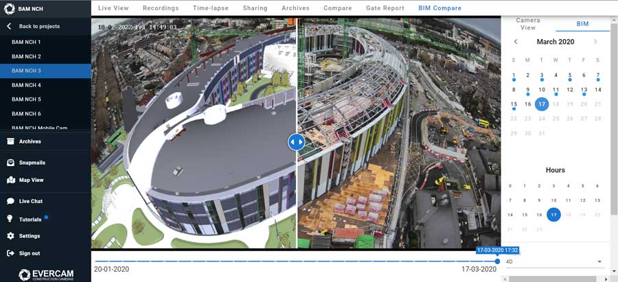 BIM feature update! View project milestones