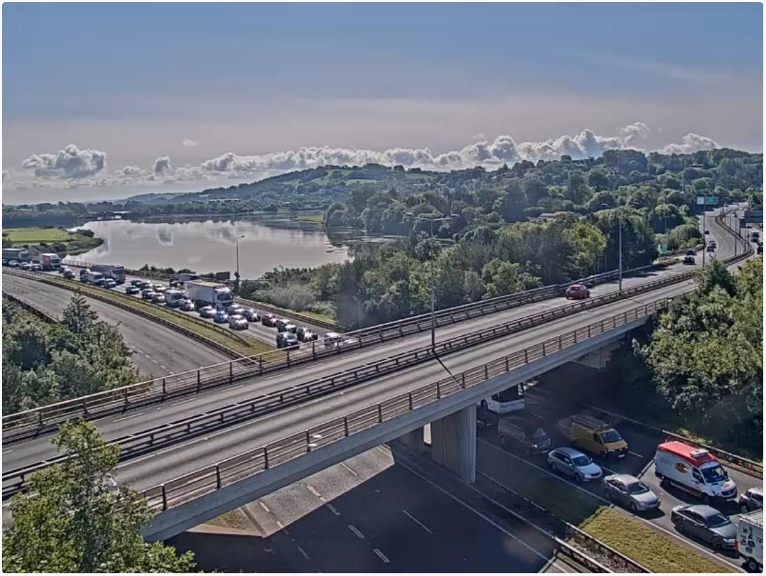 Dunkettle Interchange – Time Lapse
