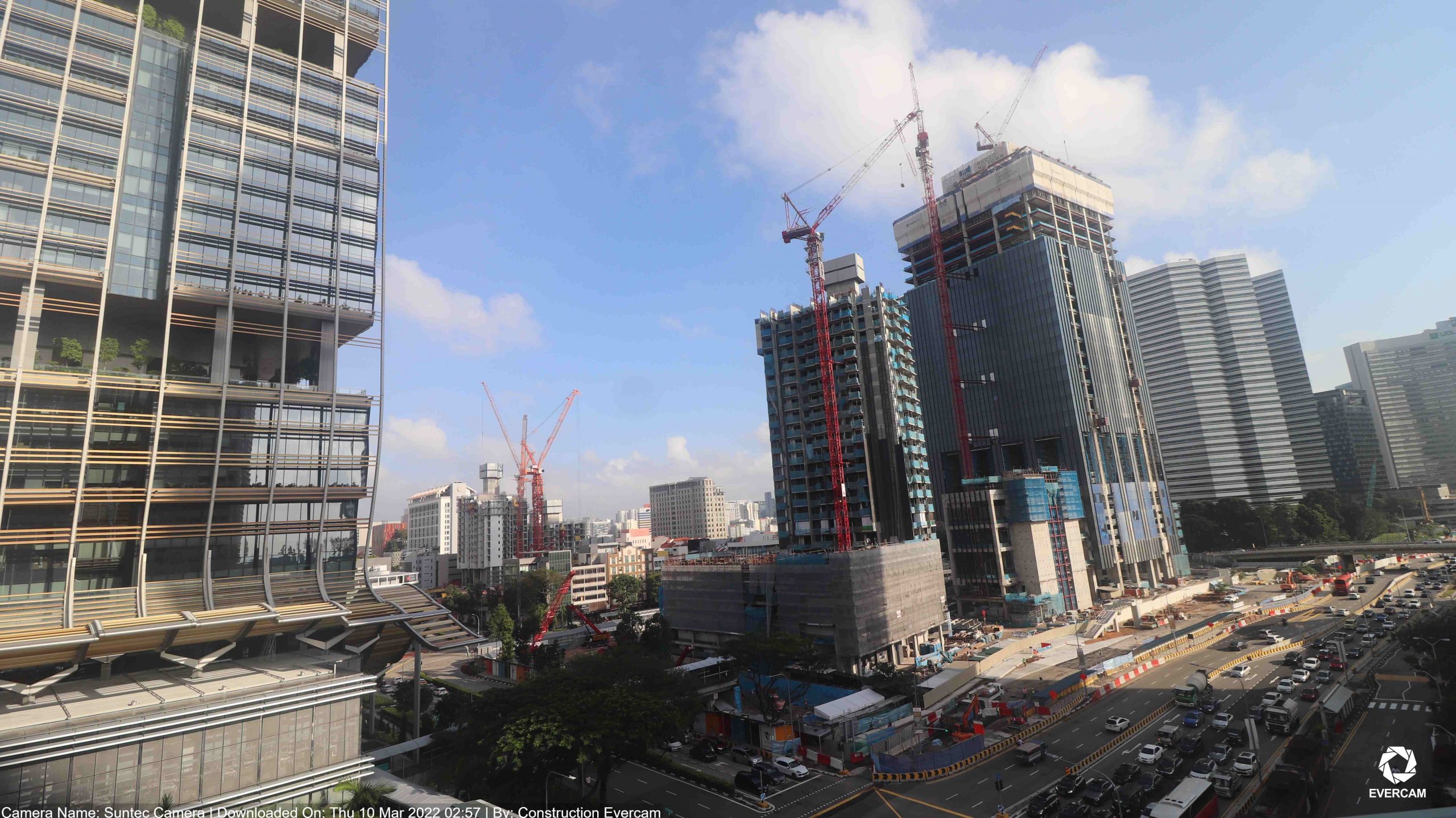 Compare image Shaw Tower Singapore Evercam timelapse screenshot camera 2 Feb 2021