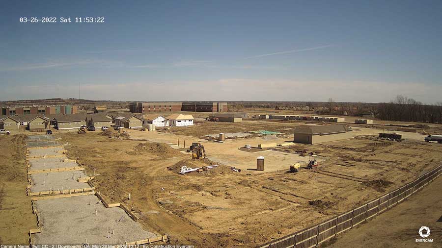march 2022 progress Twill Centennial Crossing, Broken Arrow, Oklahoma, USA