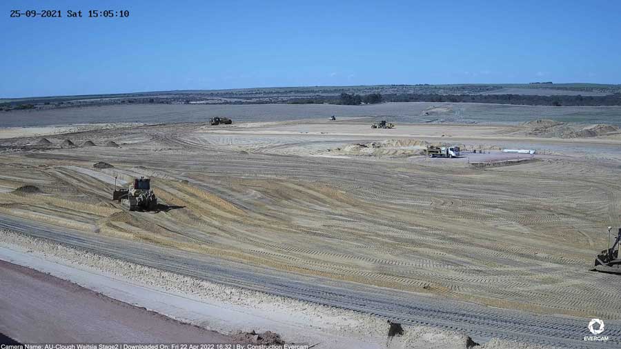 stage 2 progress Compare image Waitsia Gas Plant