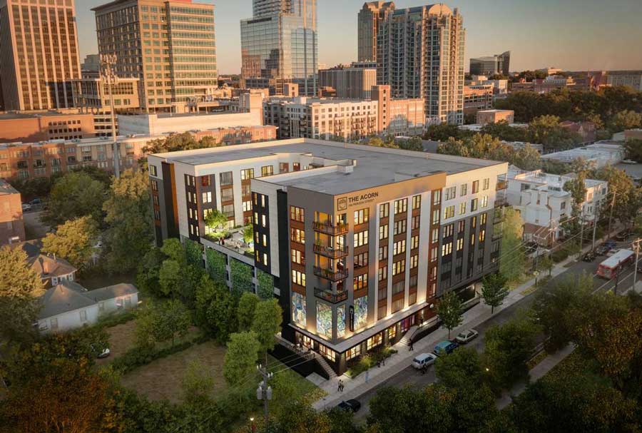 The Acorn Apartment Complex, USA