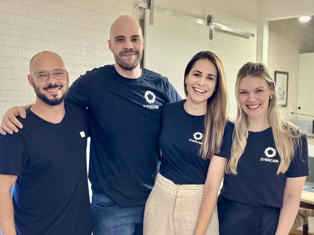 Evercam marketing team in Sao Paulo, Brazil
