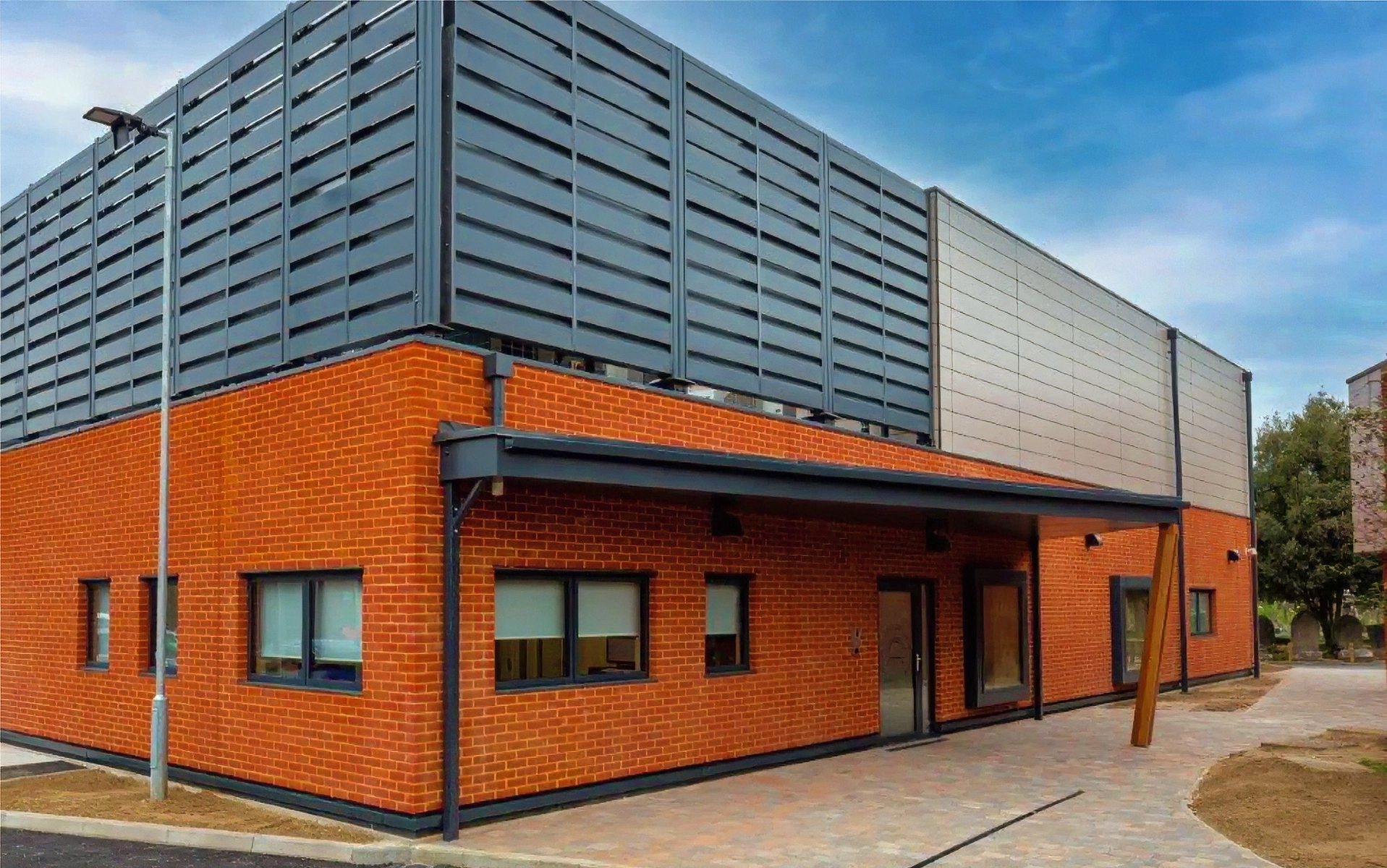 Completed project of the East London Forensic Centre