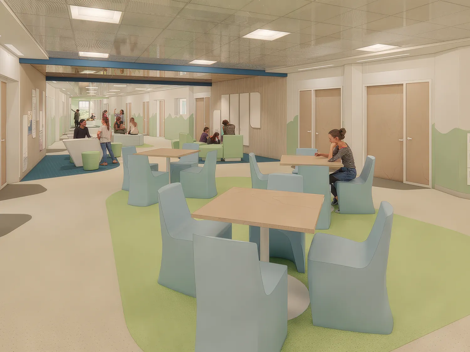 Northern Light Acadia Hospital Render - inside